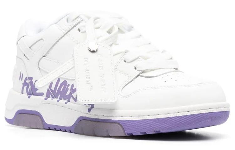 OFF WHITE OUT OF OFFICE LOW WHITE FOR WALKING PURPLE (WMNS)