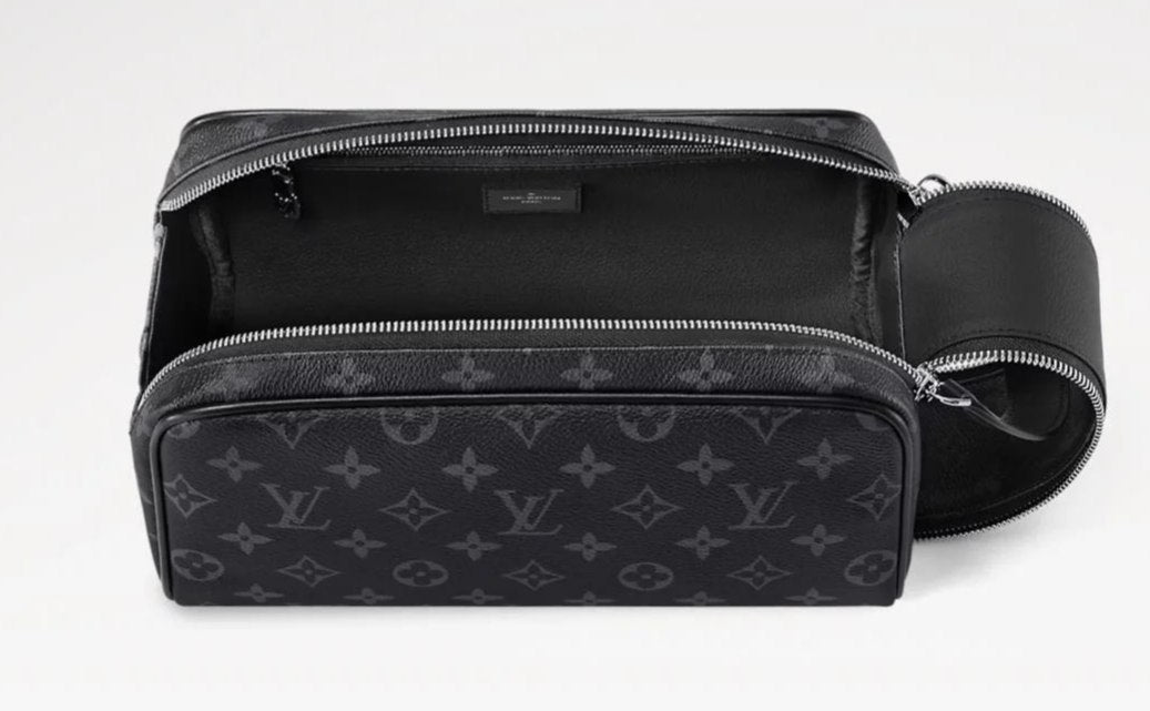 LOUIS VUITTON DOPP KIT MONOGRAM ECLIPSE CANVAS