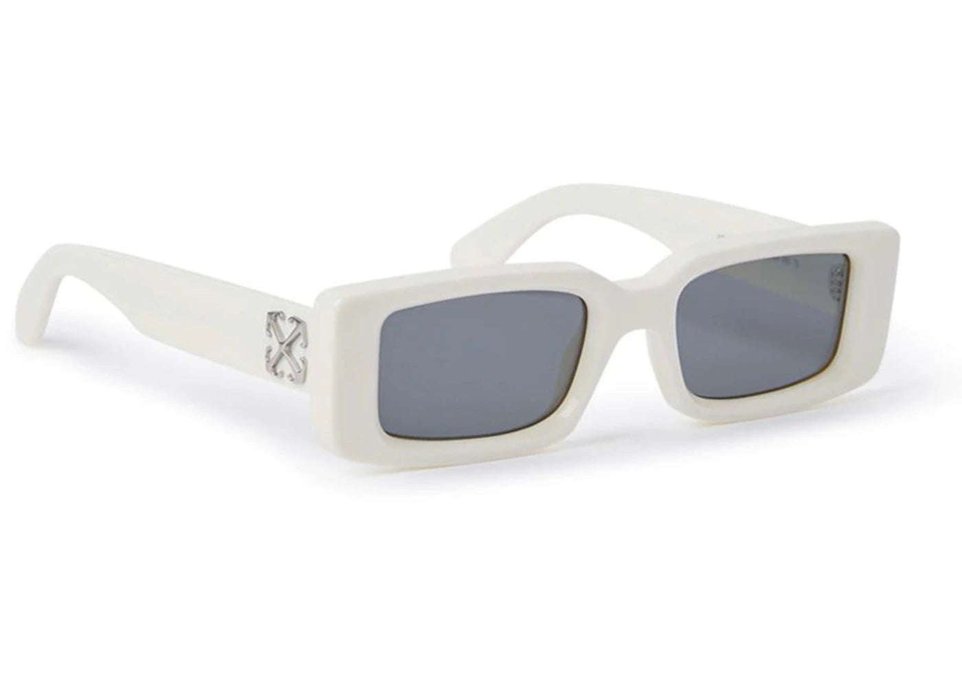 OFF-WHITE ARTHUR SUNGLASSES WHITE/DARK GREY