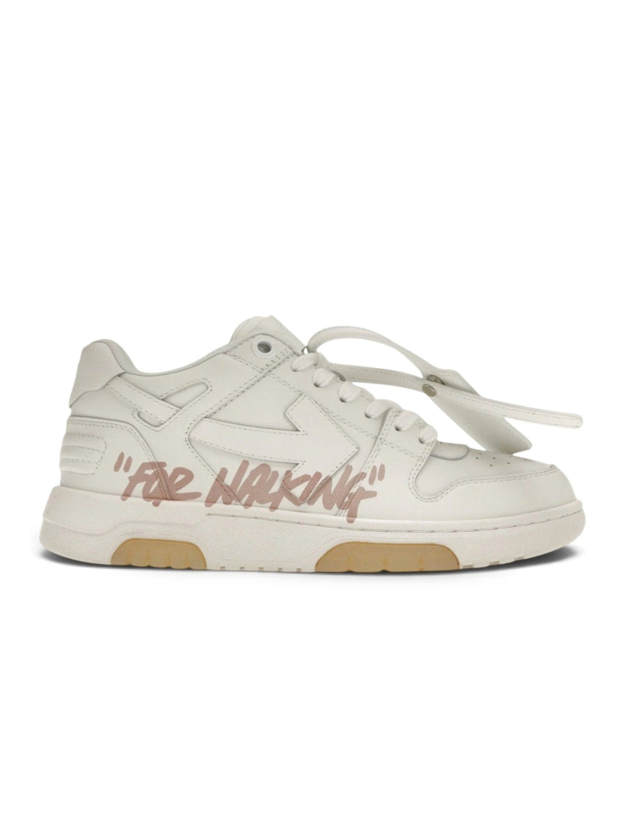 OFF WHITE OUT OF OFFICE 'FOR WALKING' WHITE PINK 