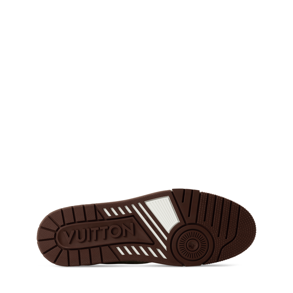 LOUIS VUITTON TRAINER GREEN BURGUNDY