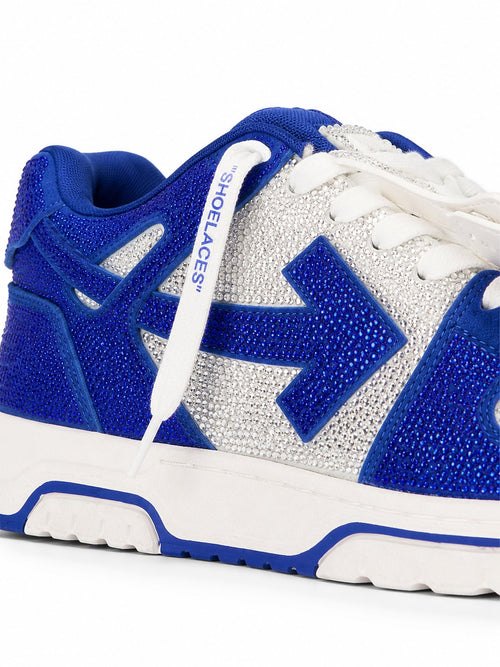 OFF WHITE OUT OF OFFICE CRYSTAL EMBELLISHED NAVY WHITE