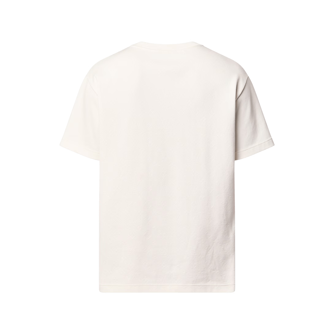 LOUIS VUITTON MONOGRAM WHITE POCKET T-SHIRT