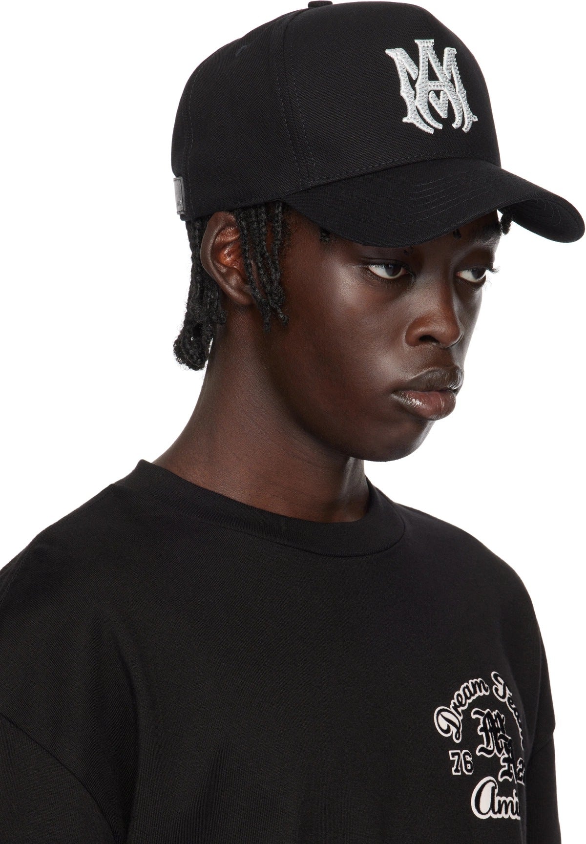 AMIRI BLACK MA CRYSTAL HAT