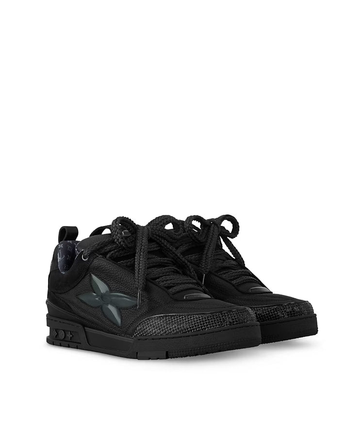 LOUIS VUITTON SKATE STAR BLACK LEATHER