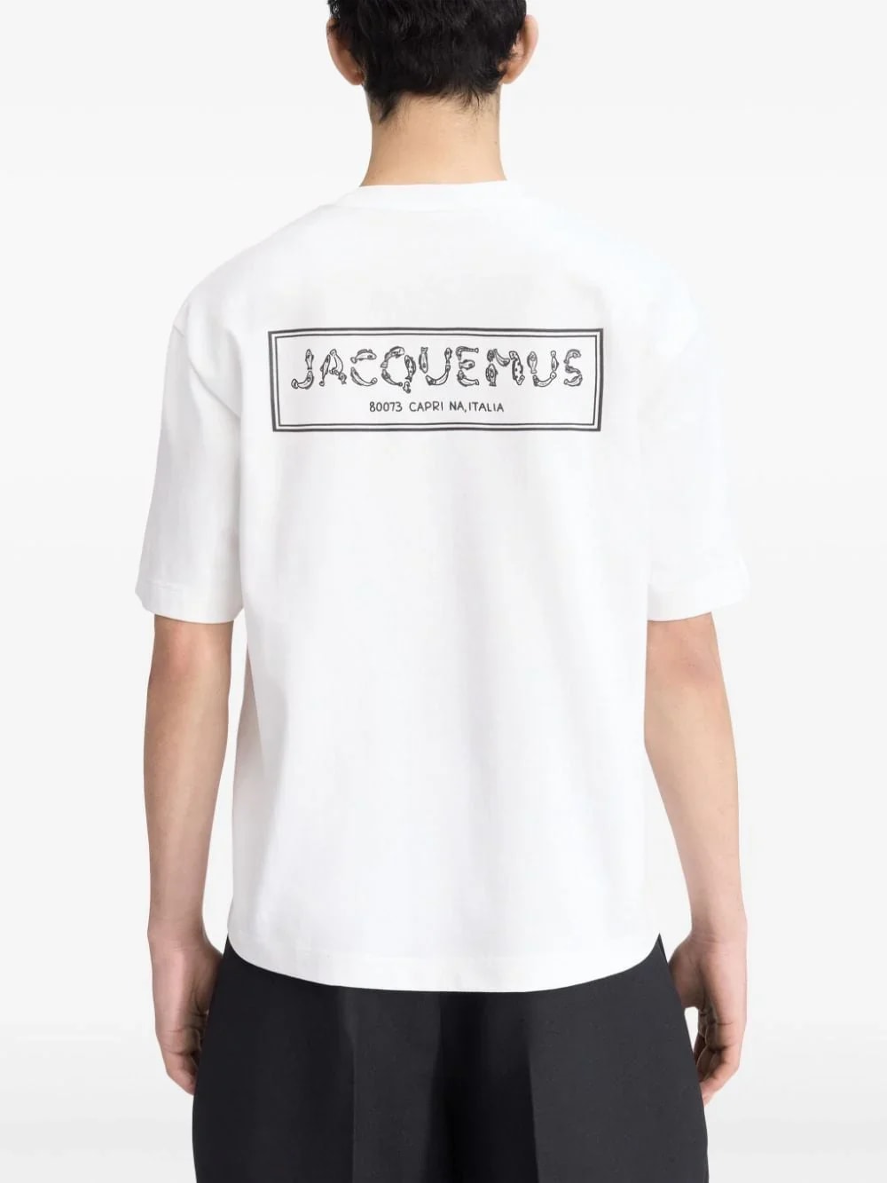 JACQUEMUS LE MERU T-SHIRT WHITE