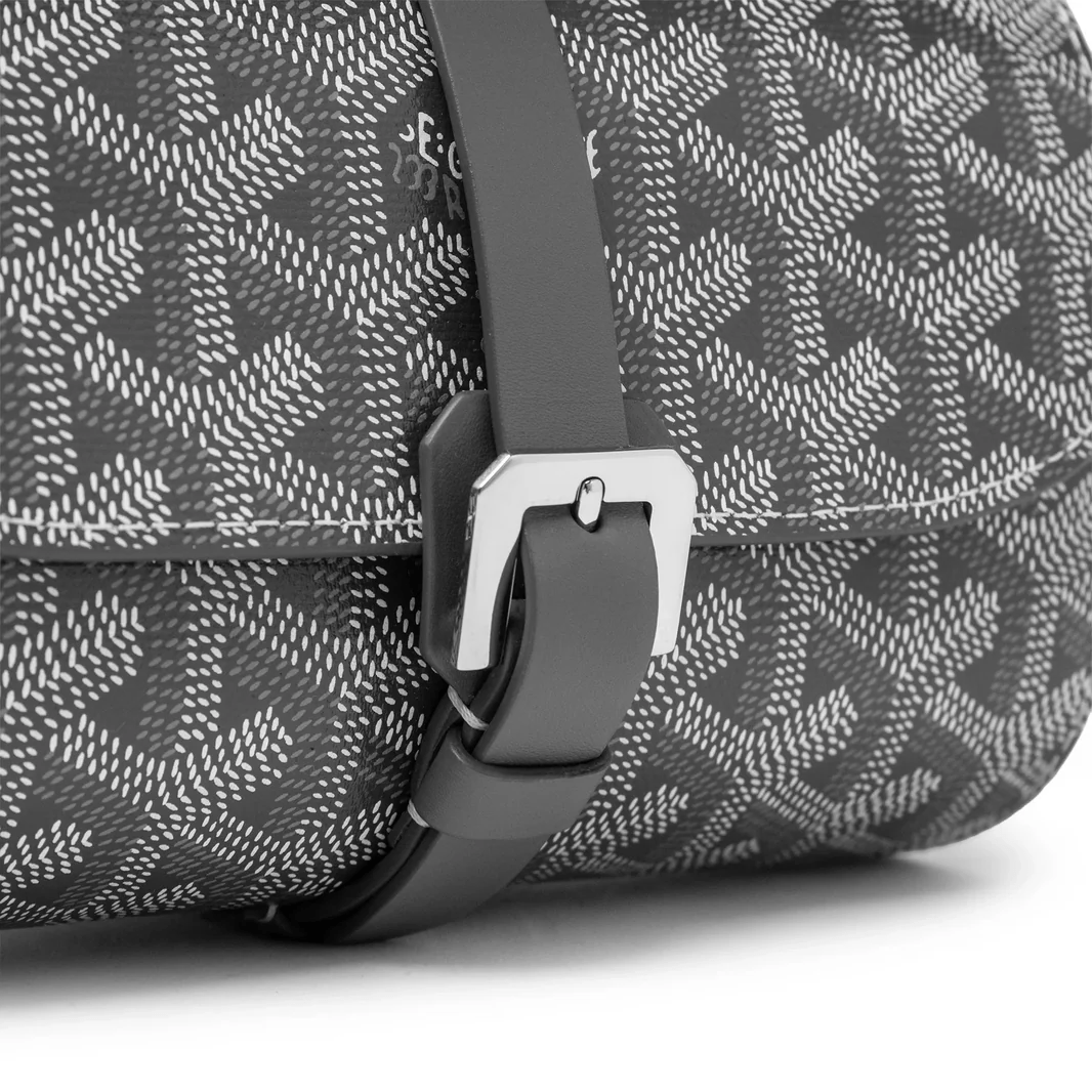 GOYARD DOUBLE TRAVEL WATCH CASE GREY
