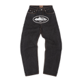 CORTEIZ ISLAND BAGGY JEANS WASHED BLACK