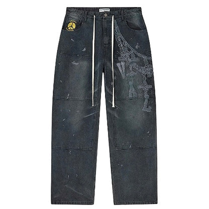 VALLEY CHAIN PAINTERS JEANS