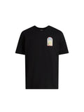 CASABLANCA TENNIS LANDSCAPE T-SHIRT BLACK