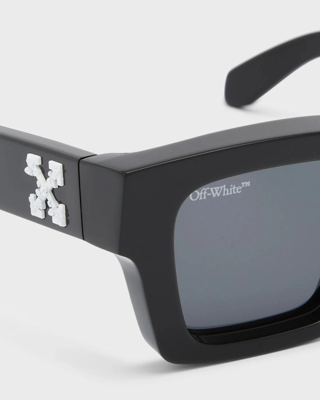OFF-WHITE VIRGIL SUNGLASSES BLACK DARK GREY 