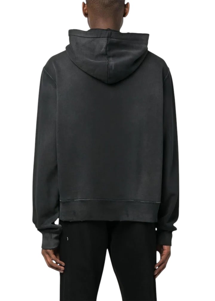 AMIRI BLACK MA BAR LOGO PATCH HOODIE