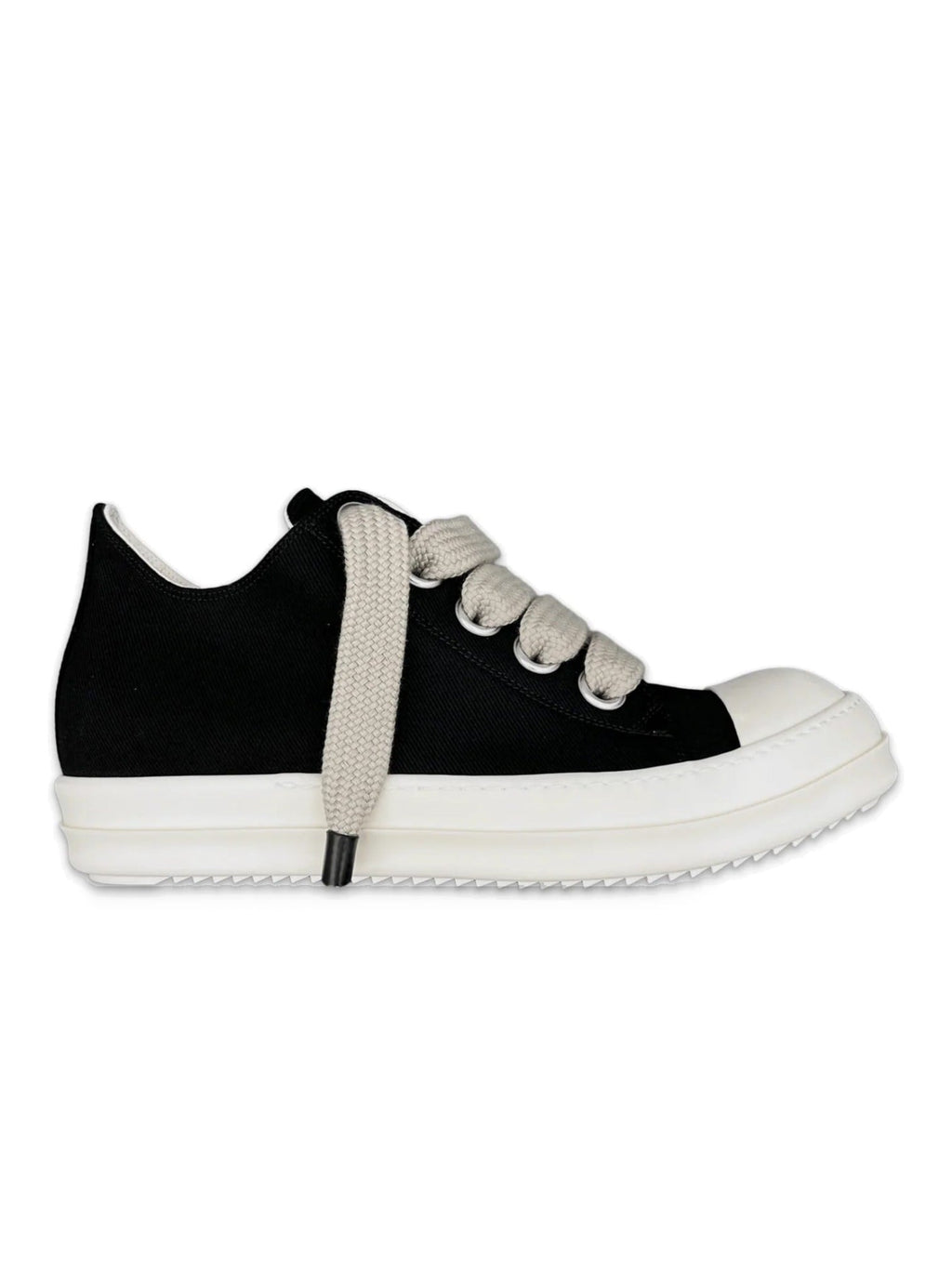 RICK OWENS JUMBO LACES CANVAS SNEAKERS