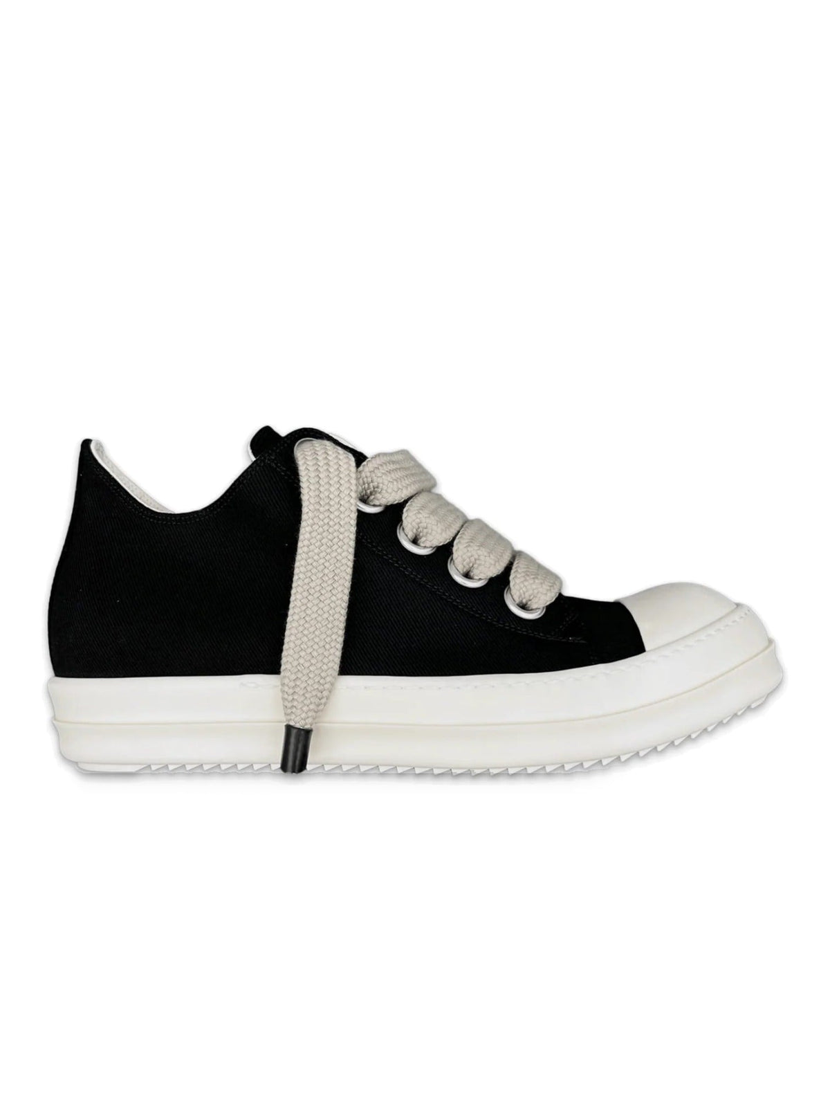 RICK OWENS JUMBO LACES CANVAS SNEAKERS
