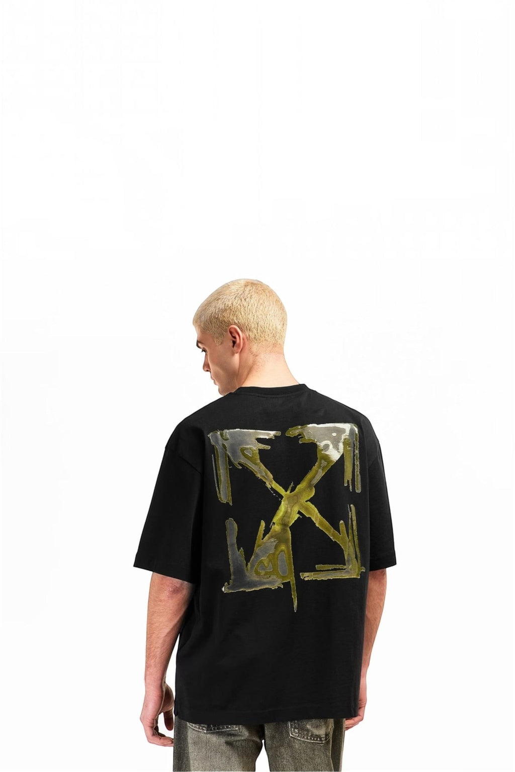 OFF WHITE SLIME ARROW OVERSIZED T-SHIRT