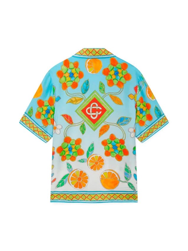 CASABLANCA YORUBA FLOWERS SHIRT