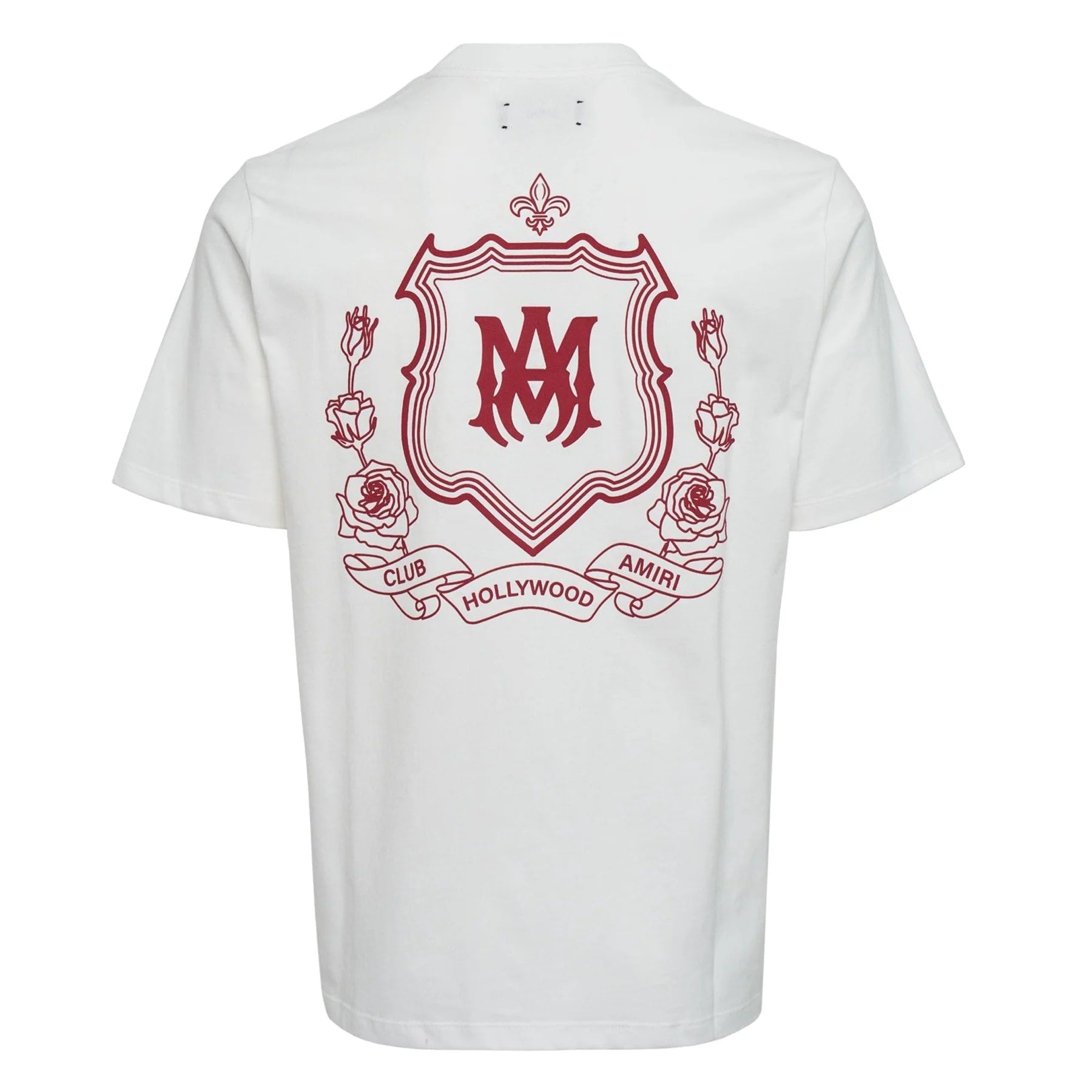 AMIRI MA CREST T-SHIRT WHITE RED