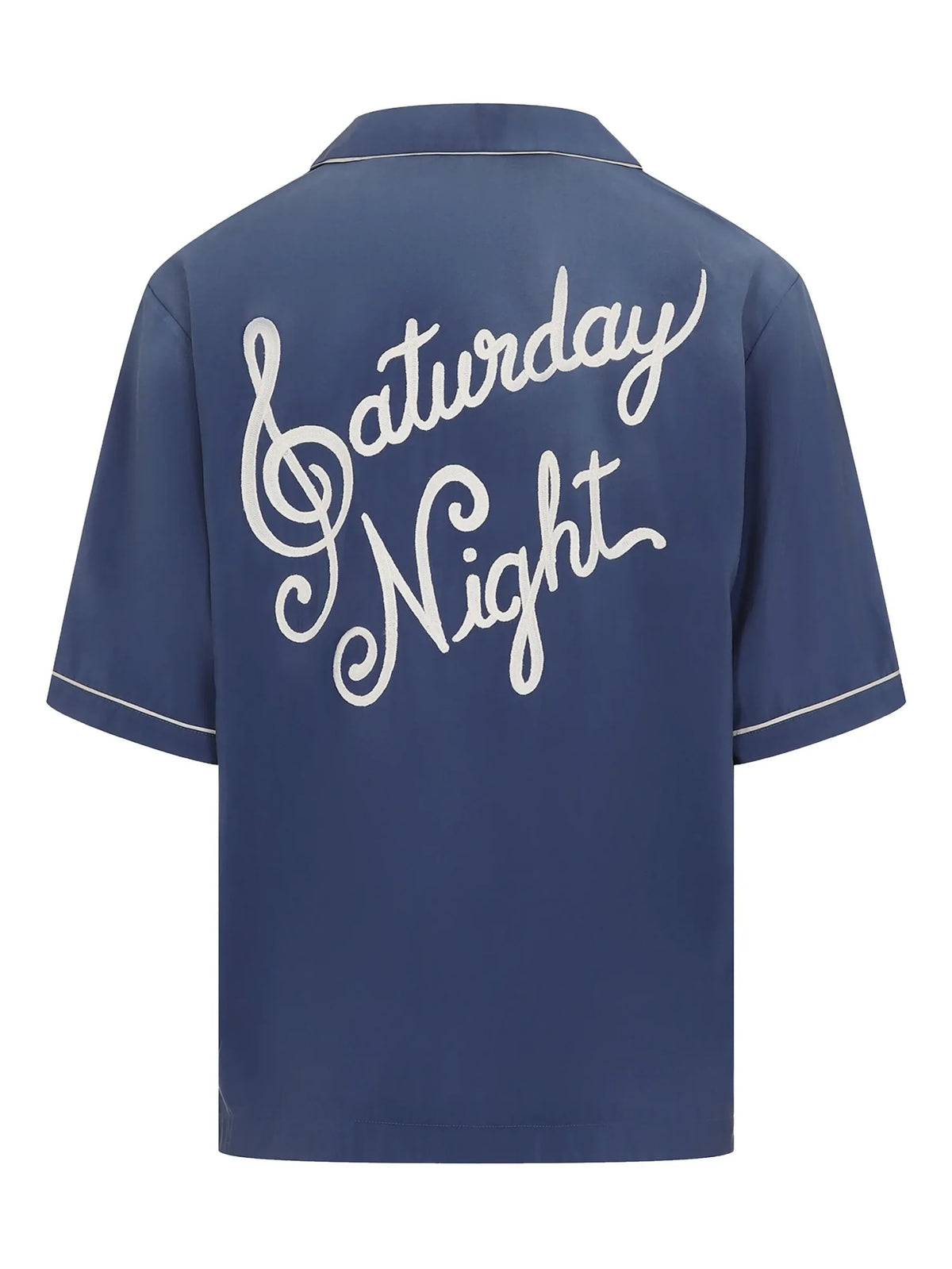 AMIRI SATURDAY NIGHT CAMP SHIRT WASHED BLUE