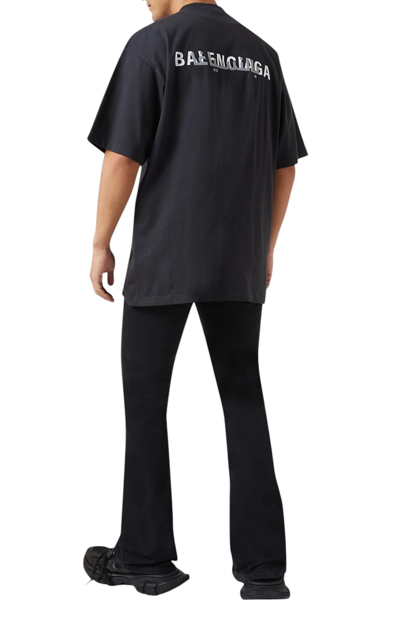 BALENCIAGA ARABIC RAMADAN T-SHIRT VINTAGE BLACK