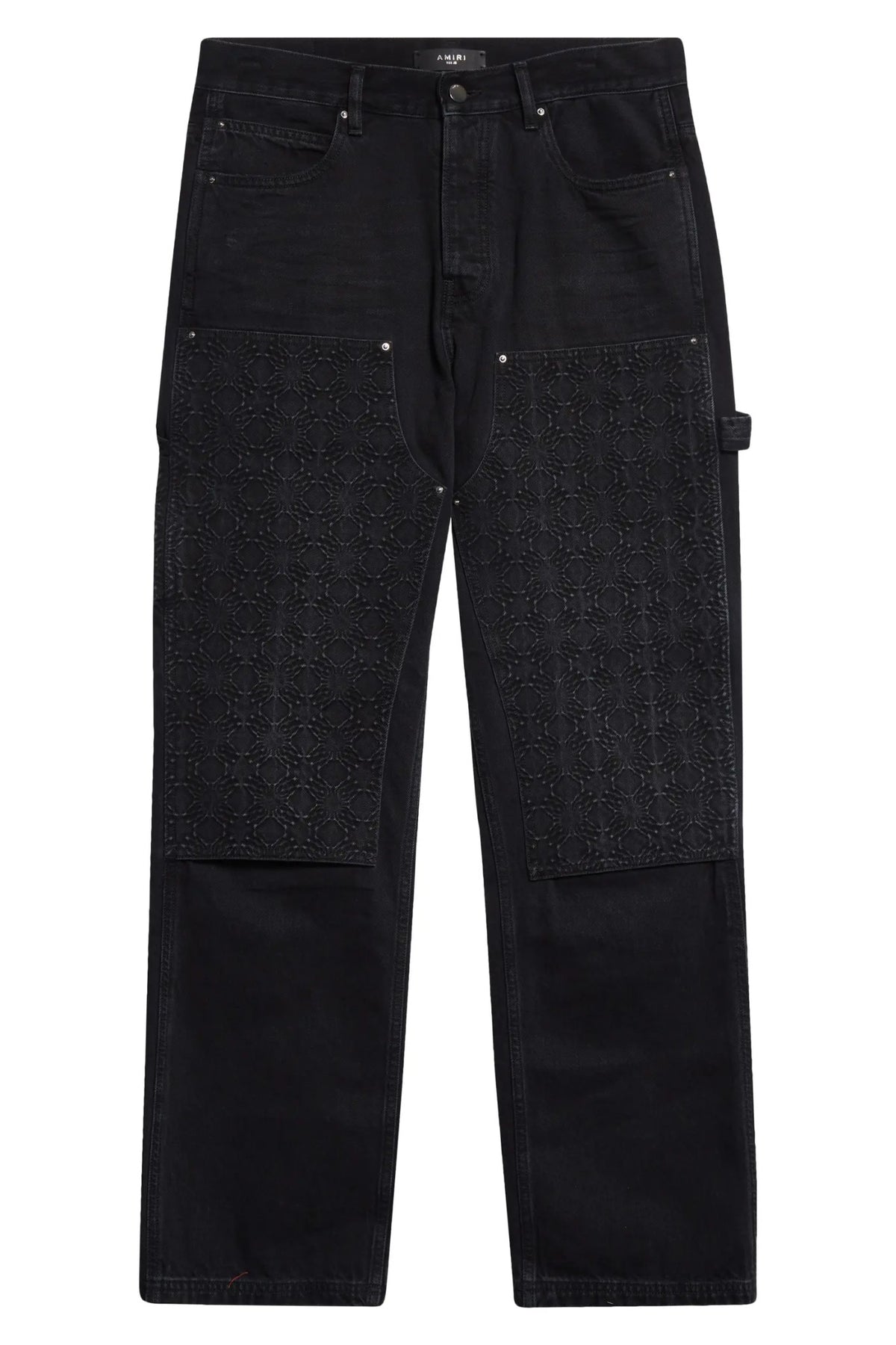 AMIRI CARPENTER MA QUAD DENIM JEANS BLACK