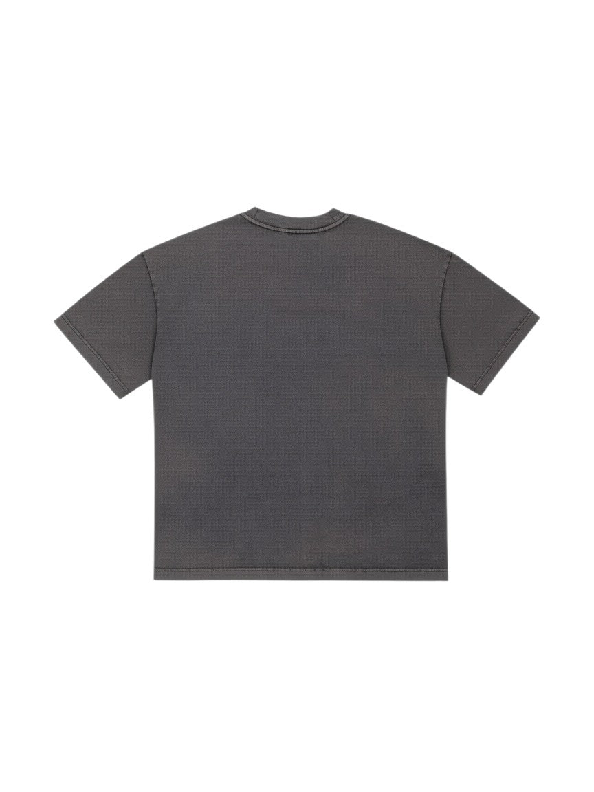 ACNE STUDIOS FRONT LOGO TEE GREY
