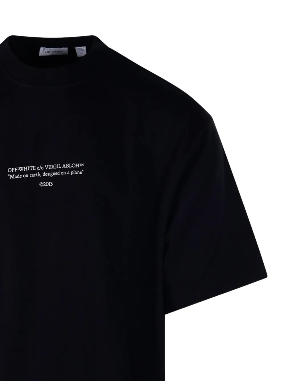 OFF WHITE STATEMENT VIRGIL ABLOH PLAIN T-SHIRT