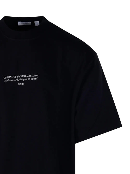 OFF WHITE STATEMENT VIRGIL ABLOH PLAIN T-SHIRT