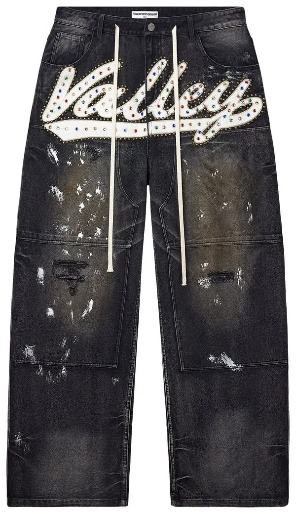 VALLEY FURY PAINTERS DENIM DIRT BLACK