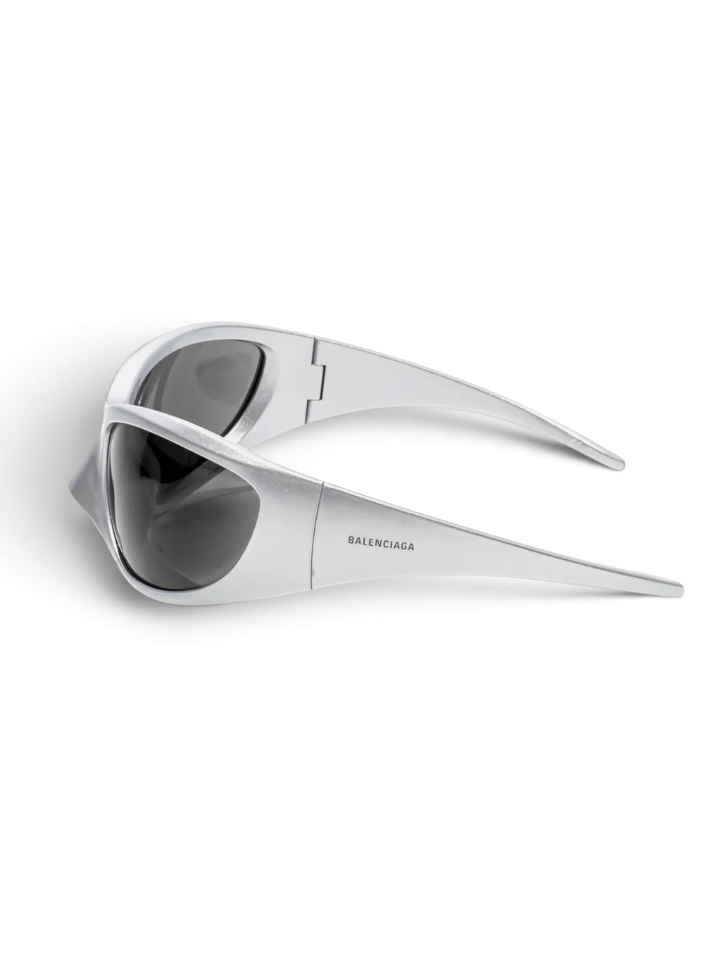 BALENCIAGA “SKIN CAT” SUNGLASSES SILVER