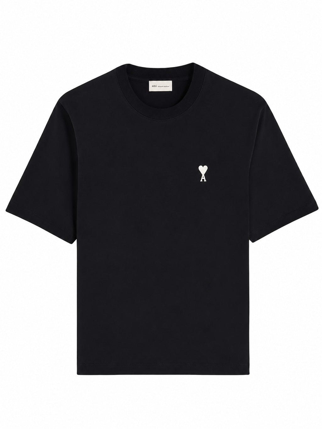 AMI PARIS PLACE DES VICTOIRES T-SHIRT BLACK