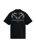 OFF WHITE BANDANA HALF ARROW T-SHIRT BLACK