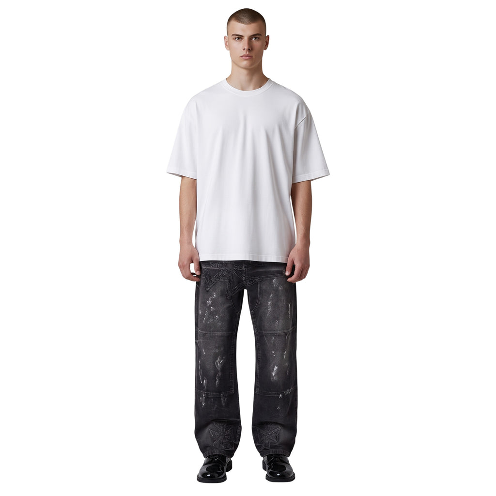 VALLEY MOTOCROXXX JEANS BLACK
