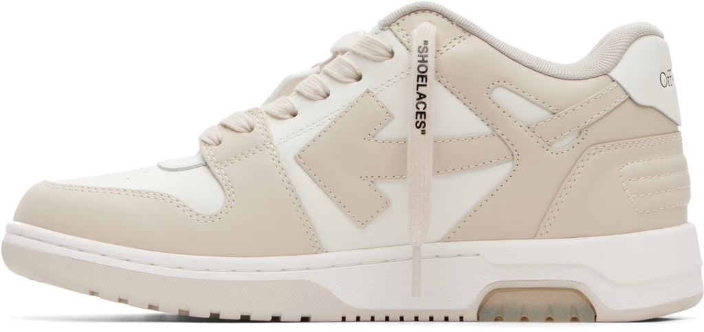 OFF WHITE OUT OF OFFICE BEIGE & WHITE