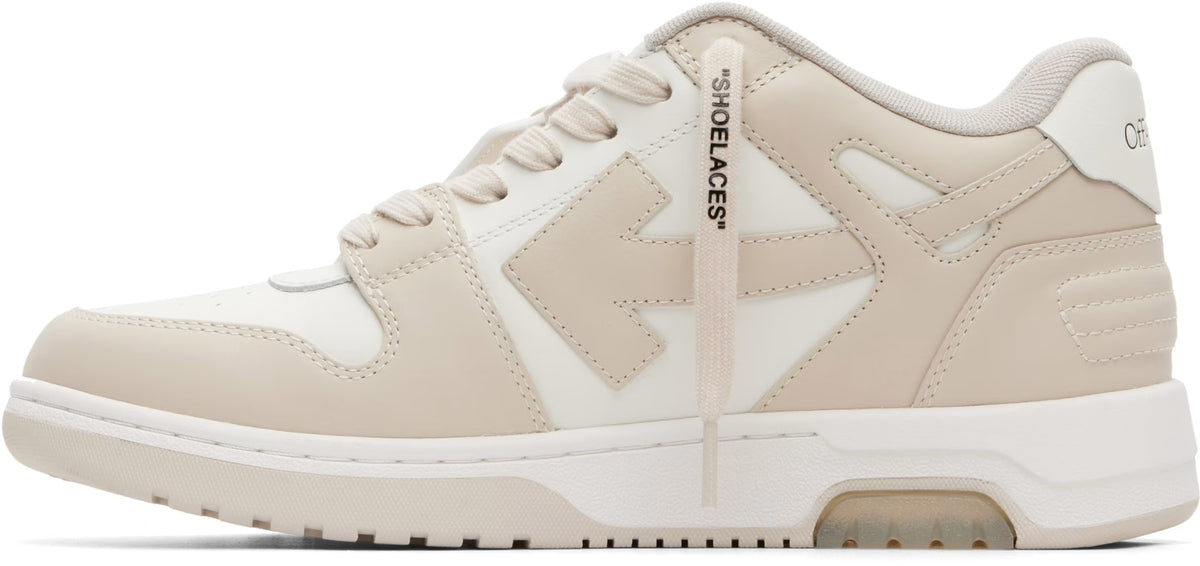 OFF WHITE OUT OF OFFICE BEIGE & WHITE