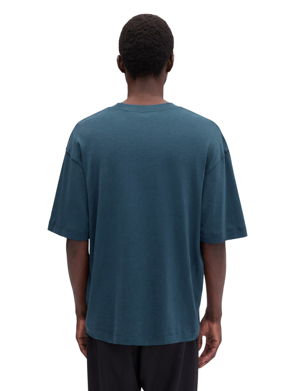 JACQUEMUS T SHIRT NAVY LOGO