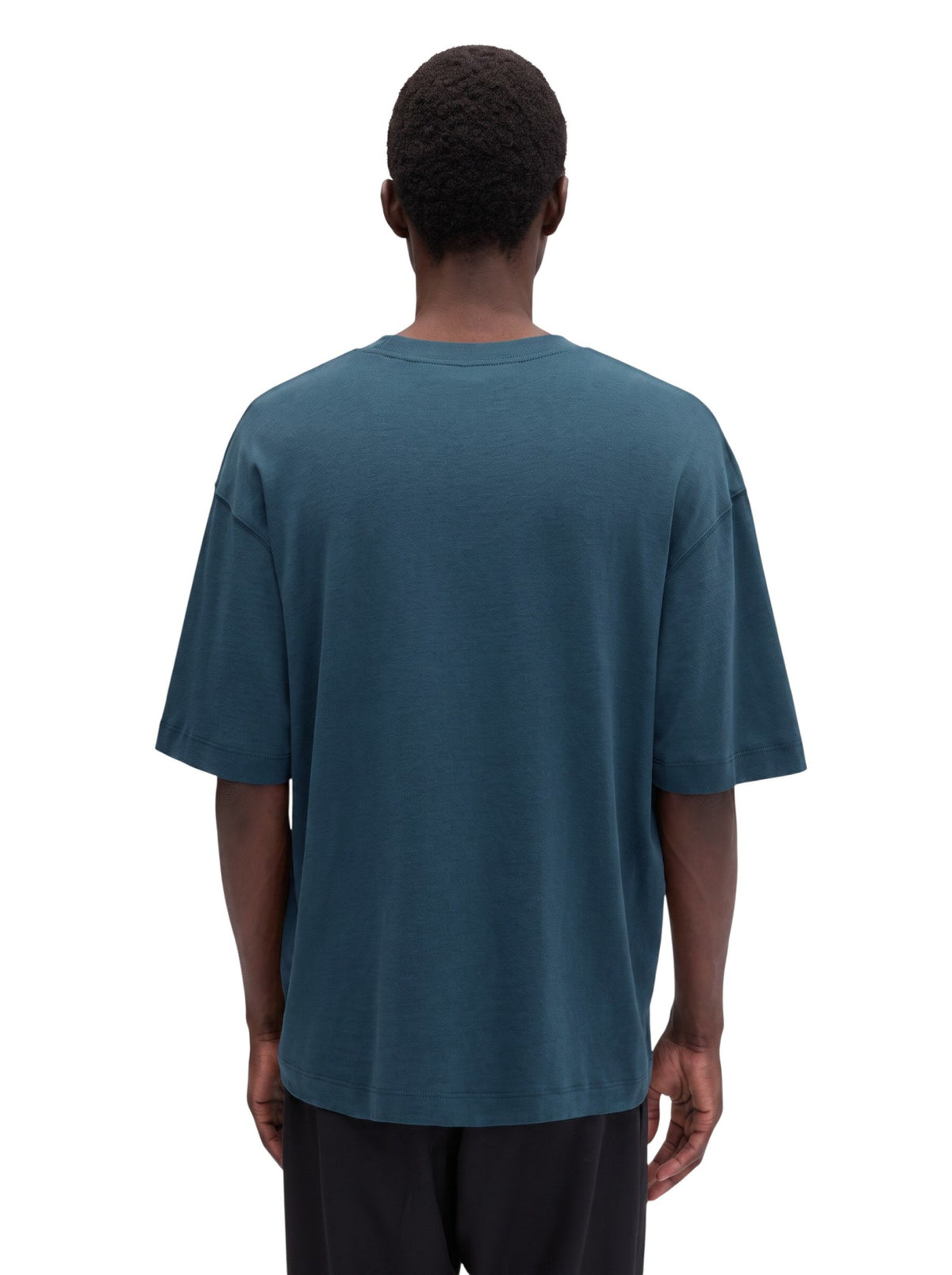 JACQUEMUS T SHIRT NAVY LOGO