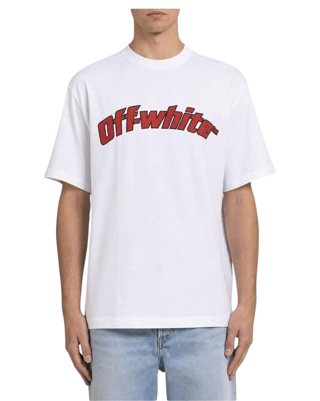 OFF WHITE VIRGIL ABLOH LOGO T-SHIRT WHITE