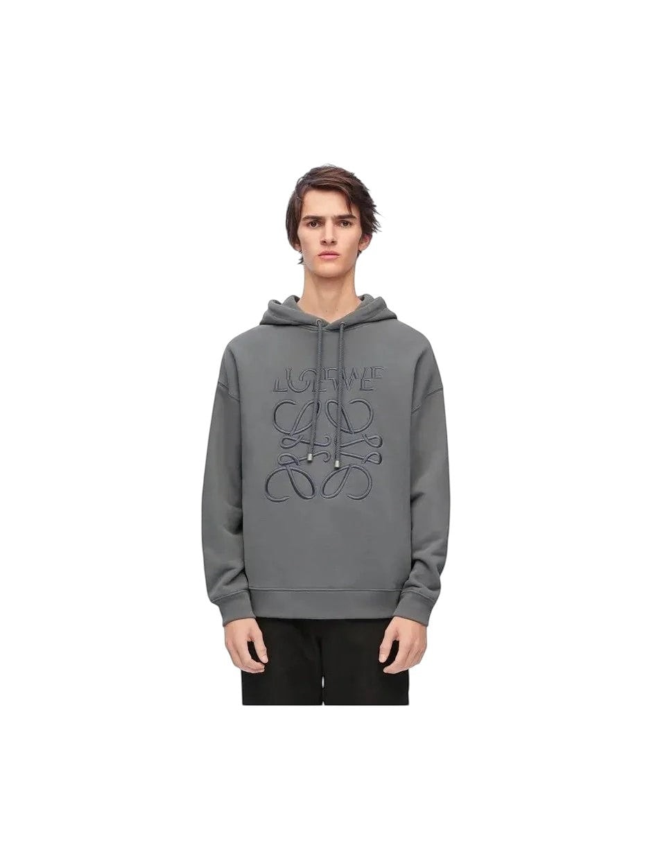 LOEWE SPLIT LOGO RELAXED HOODIE