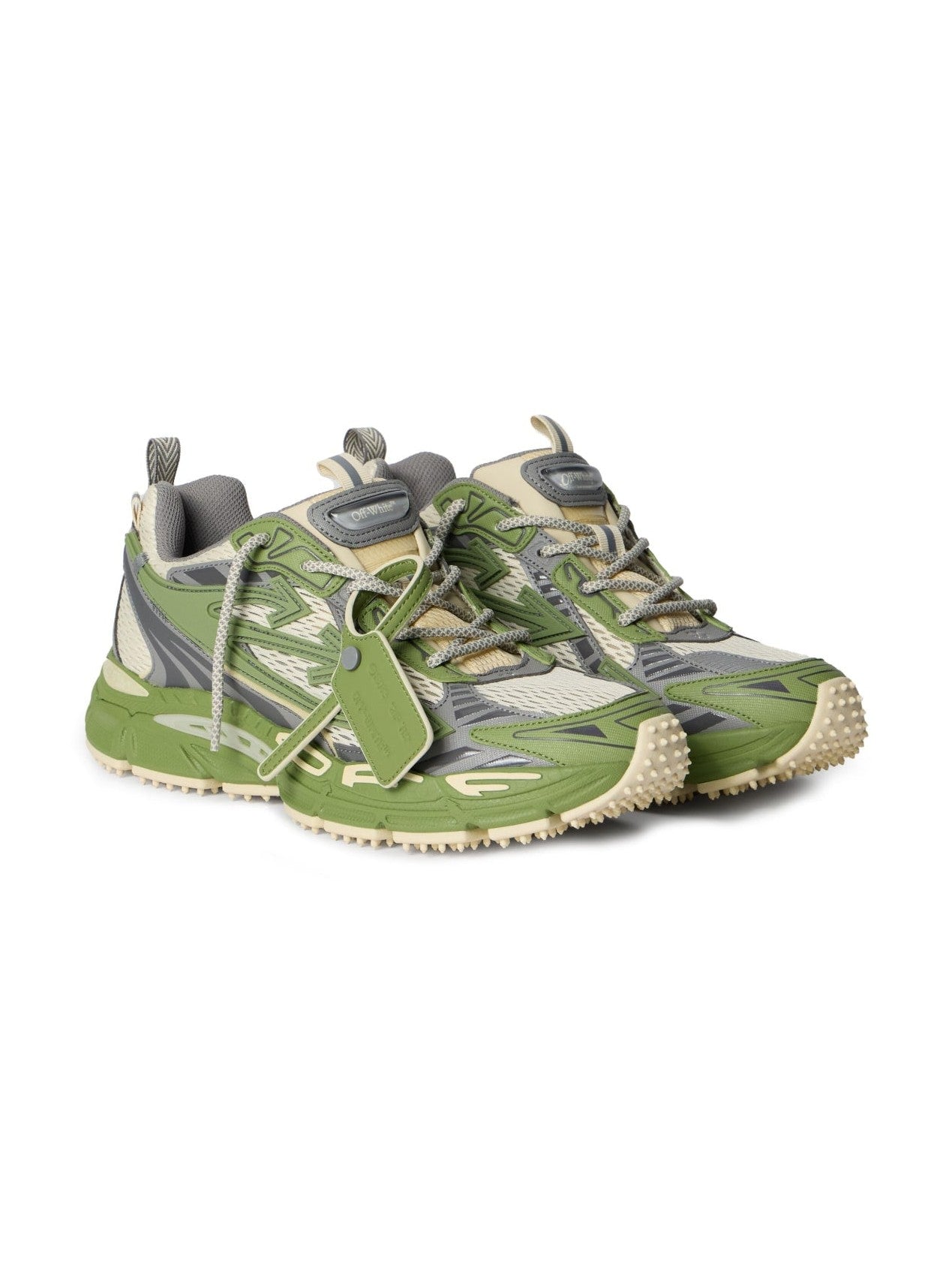 OFF WHITE BE RIGHT BACK GREEN SAND