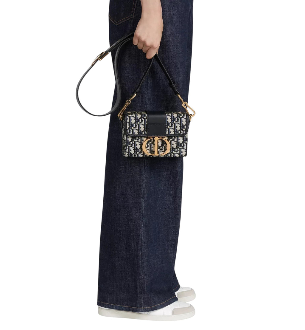 DIOR OBLIQUE JACQUARD 30 MONTAIGNE BOX BAG