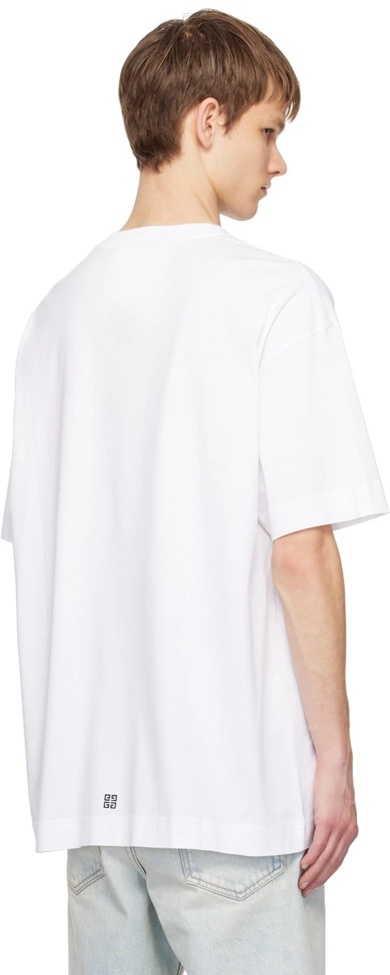 GIVENCHY CREST WHITE TEE