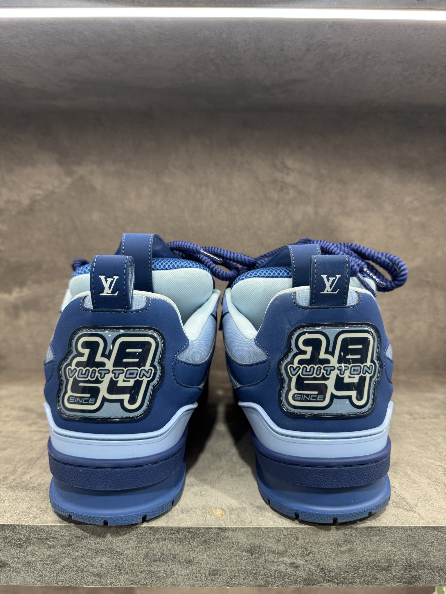 LOUIS VUITTON SKATE BLUE