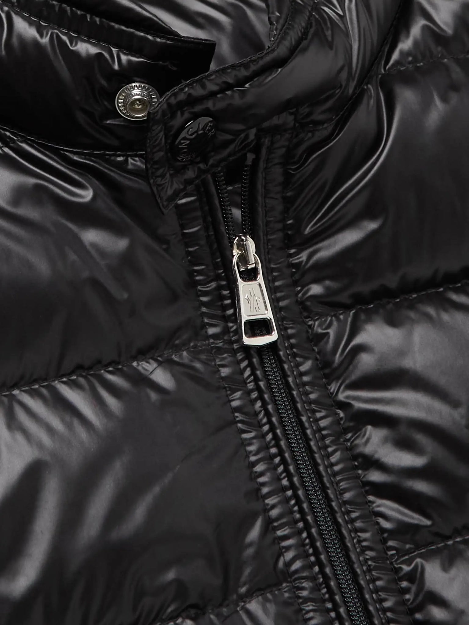 MONCLER VEST GUI LOGO-APPLIQUÉD QUILTED SHELL DOWN GILET