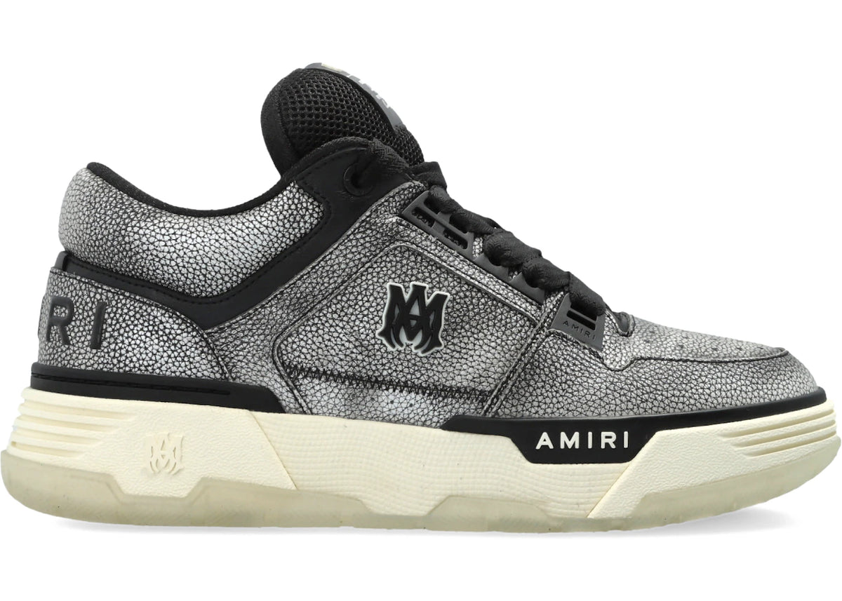 AMIRI MA-1 PEBBLED SILVER BLACK