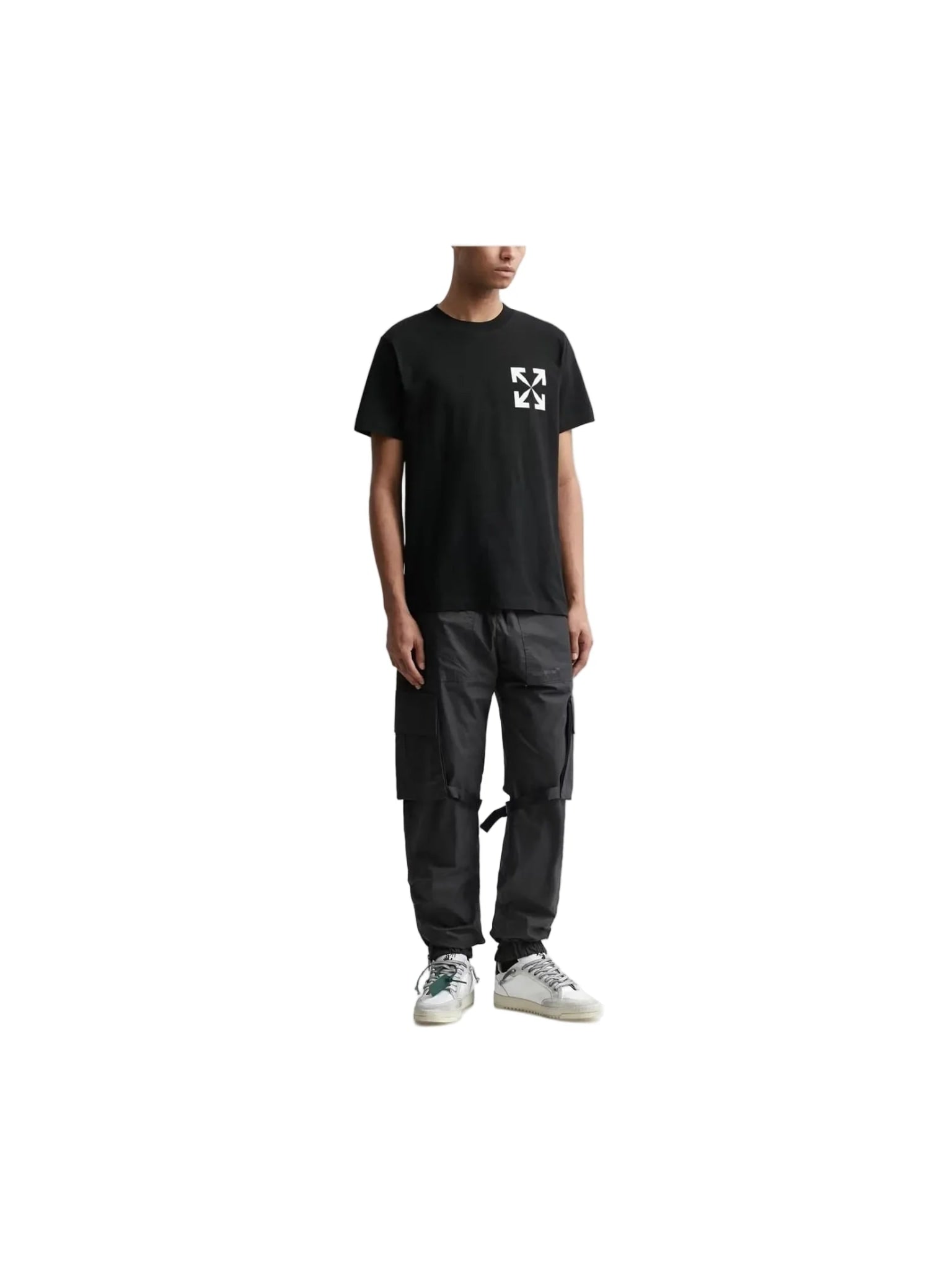 OFF WHITE SINGLE ARROW T-SHIRT BLACK