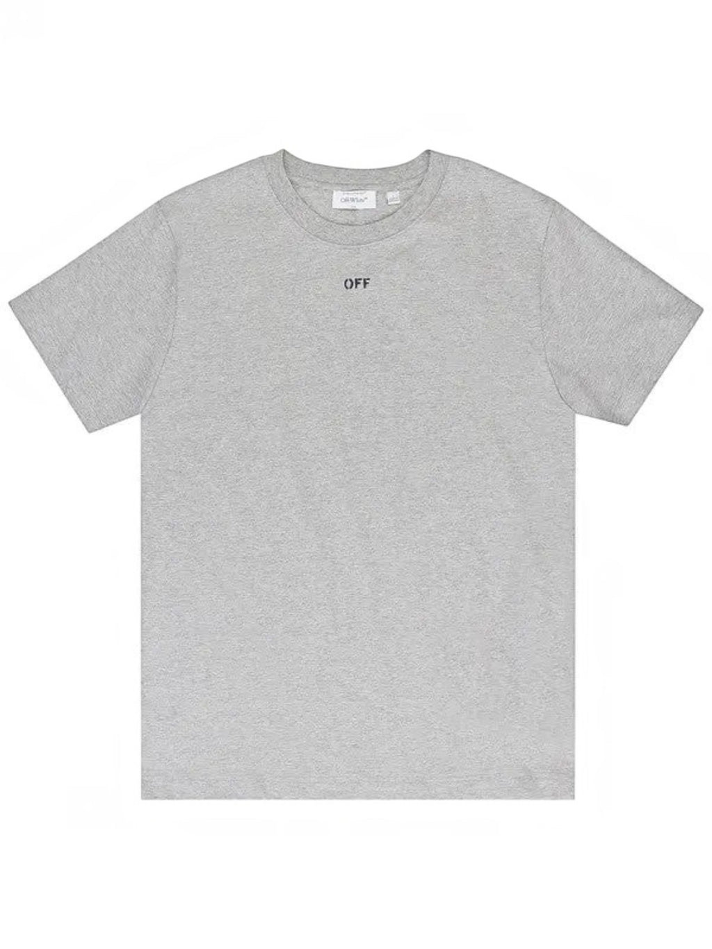 OFF WHITE SPRAY CAN ARROW SLIM TEE GREY