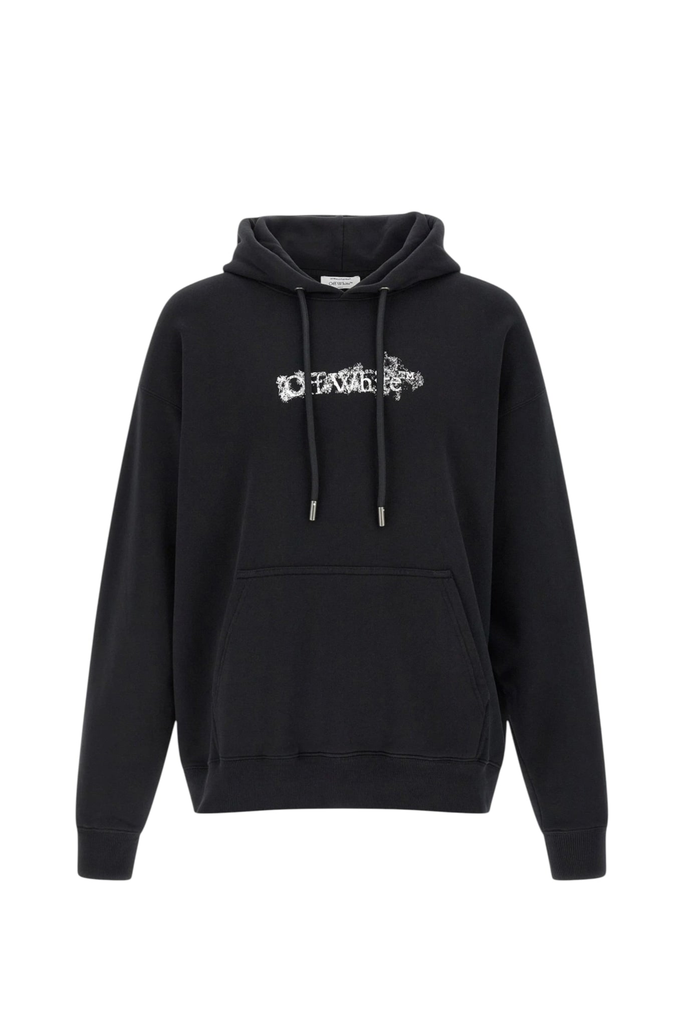 OFF WHITE HERALDIC HOODIE BLACK ARROW