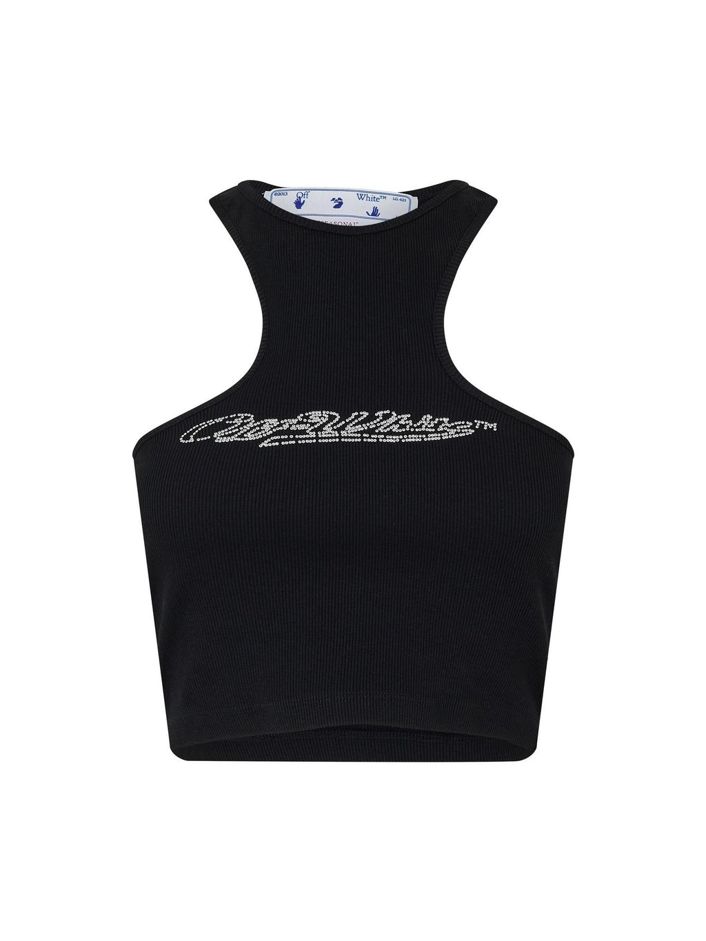 OFF-WHITE BB BLING TOP BLACK WOMENS