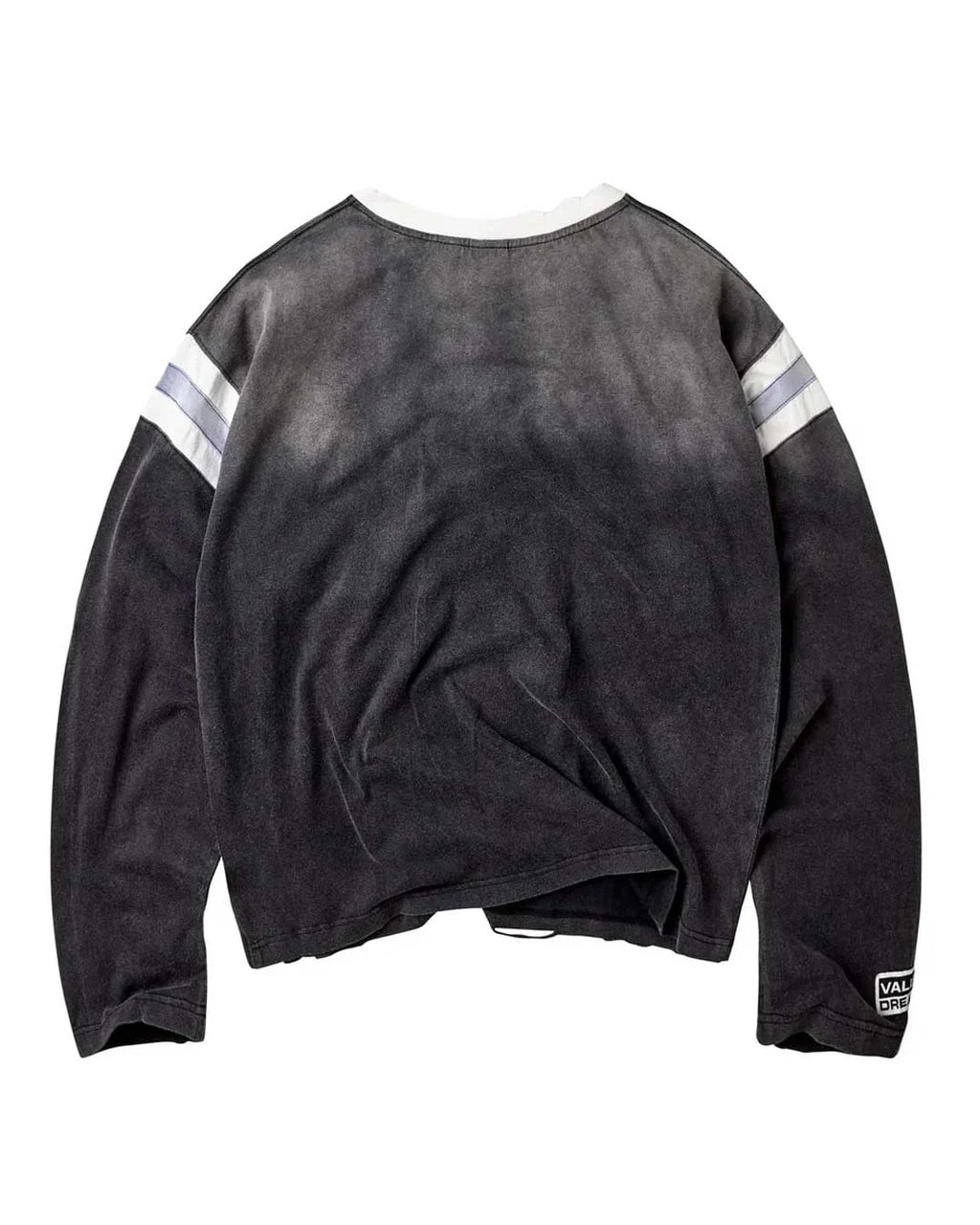 VALLEY DREAMS VINTAGE JERSEY LONG SLEEVE WASHED BLACK