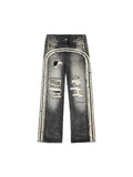RACER WORLDWIDE GREY TRACK JEANS